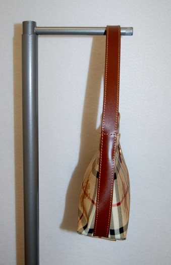 Burberry London Nova Plaid Shoulder Bag