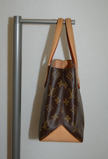 Louis+Vuitton+Wilshire+Top+Handle+Bag+PM+Brown+Canvas for sale