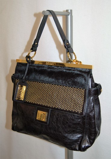 badgley mischka black purse