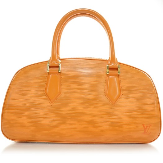 Louis Vuitton Orange Suede Python Trim Leather Jacket at 1stDibs