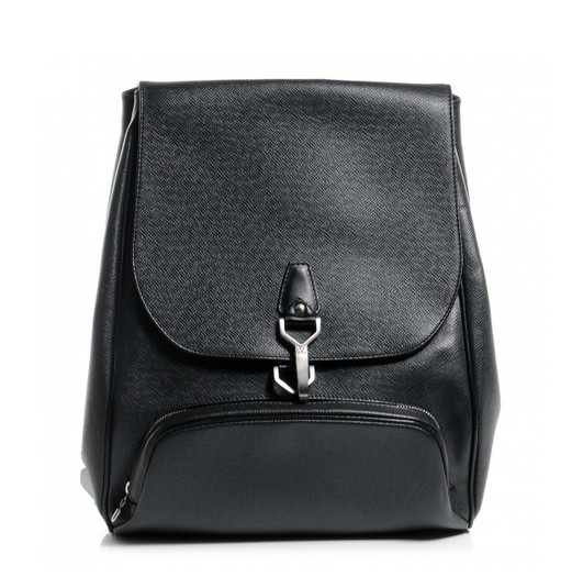 Louis Vuitton Cassiar Backpack Taiga Leather Black 2203021