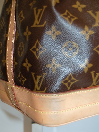 Shop for Louis Vuitton Monogram Canvas Leather Noe GM Drawstring