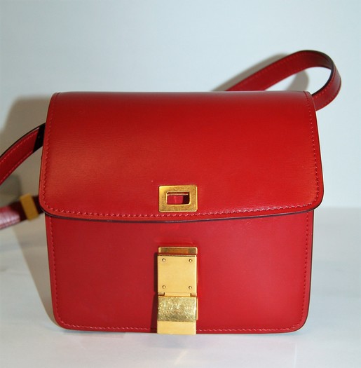 Céline Pre-Owned - Classic Box Crossbody Bag - Women - Calf Leather - One Size - Red