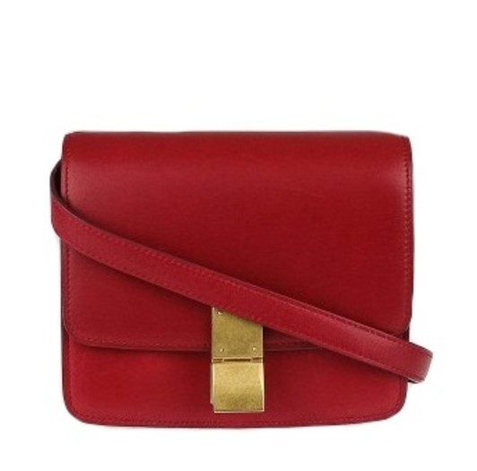 Céline Pre-Owned - Classic Box Crossbody Bag - Women - Calf Leather - One Size - Red