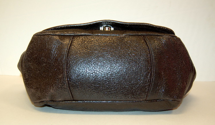 Prada Cervo Lux Leather Chain Shoulder Bag at 1stDibs