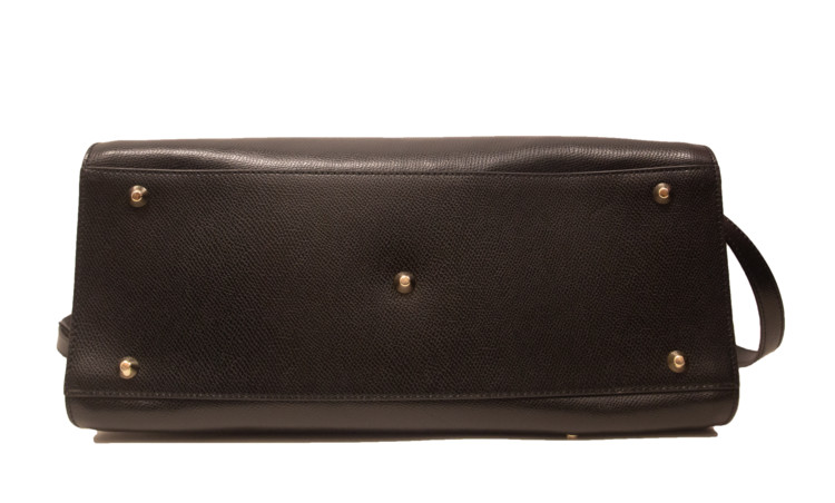 Cromia Black Convertible Shoulder Bag