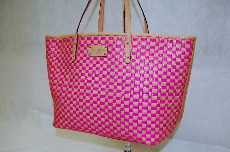 Kate spade woven outlet purse