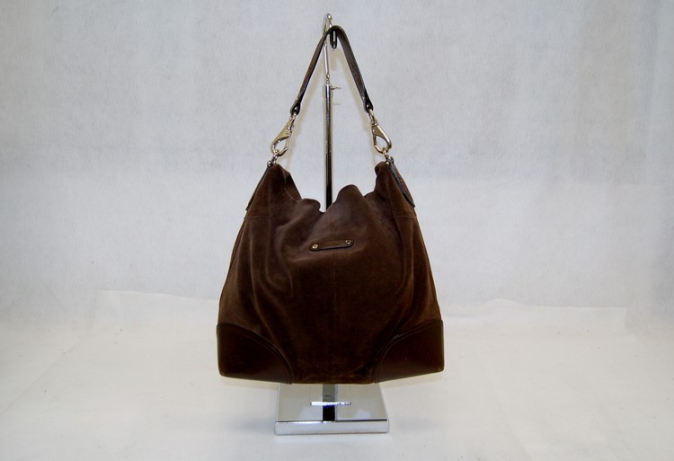 Cole Haan Leather and Suede Hobo