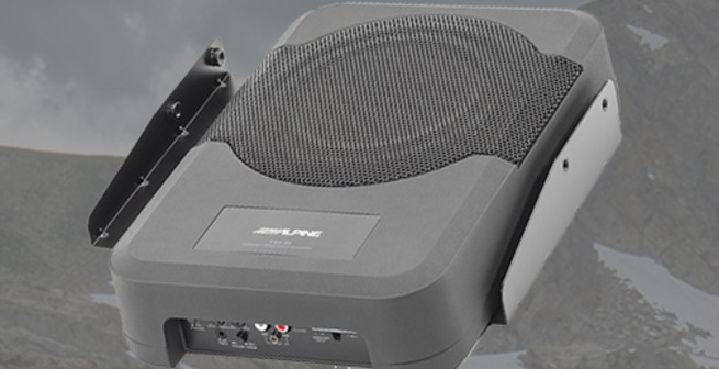 Alpine Electronics PWE-S8-WRA Powered Subwoofer for 2011-Up Jeep Wrangler