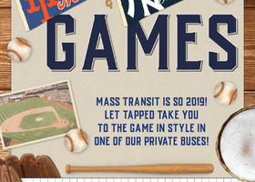 long island bus transportation to mets and yankee baseball games