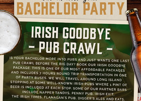 irish bar long island bachelor party 