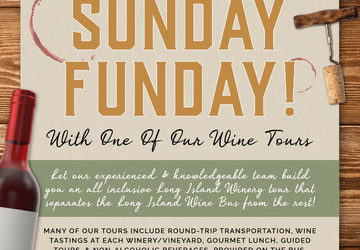 Sunday Funday Wine Tour