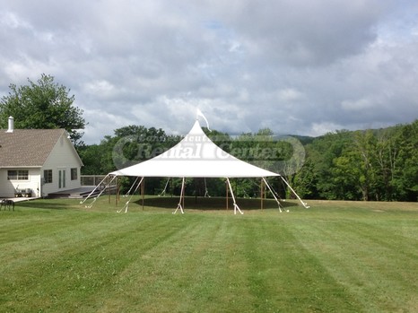 tent rental sailcloth pole 32x30 weddings rent events tents ct center