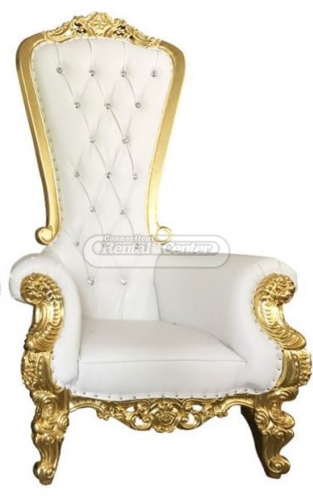 Rent Throne King/Queen Chair Royal from CT Rental Center