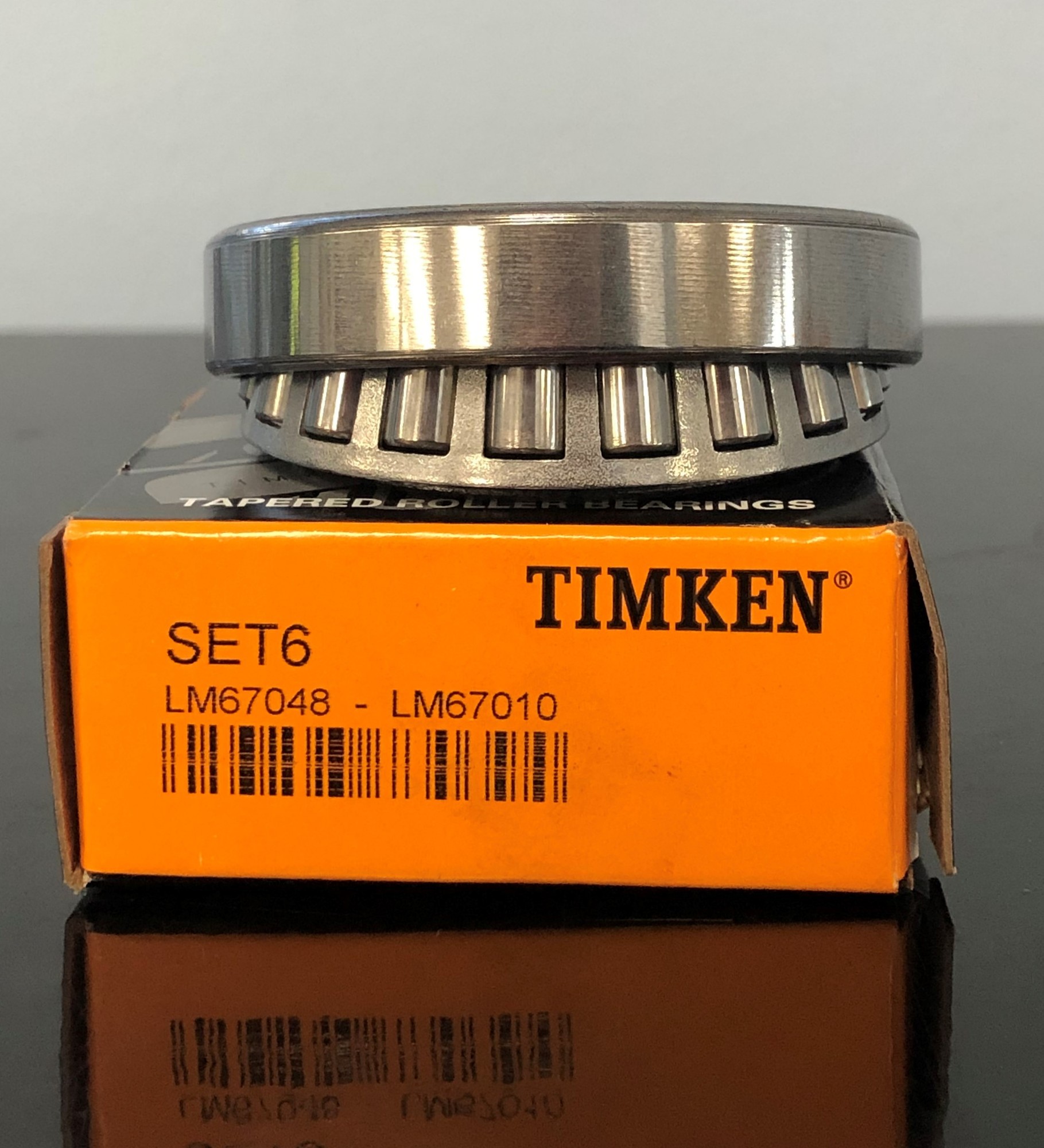FKG Tapered Roller Bearing Set - LM67048 & LM67010 Bearings (4-Piece Kit)