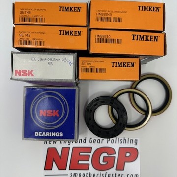 Legend Car Super Low-Drag Differential Bearing and Seal Kit