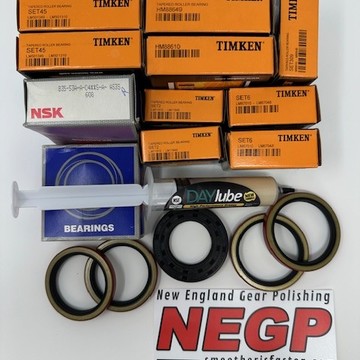 Legend Car Super Low-Drag Front and Rear Bearing and Seal Kit