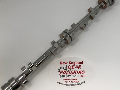 Camshaft: The micro polished surface is already broken in. Works with flat tappet and roller cams.