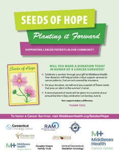 Seeds of Hope.  Planting it forward. image.