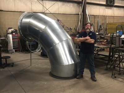 42" Diameter Elbow Projects.