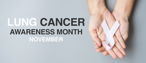 November is Lung Cancer Awareness Month image.