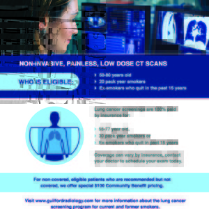 LDCT Lung Cancer Screening Eligibility Coverage image.