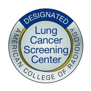 Guilford Radiology accredited as an ACR Designated Lung Cancer Screening Center image.