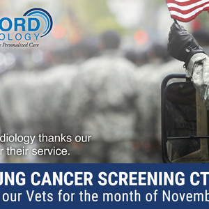 Free CT lung cancer screening exams for Veterans image.