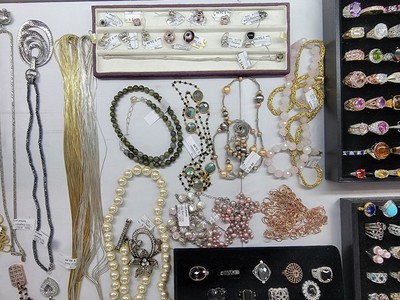 Pieces from a large jewelry estate