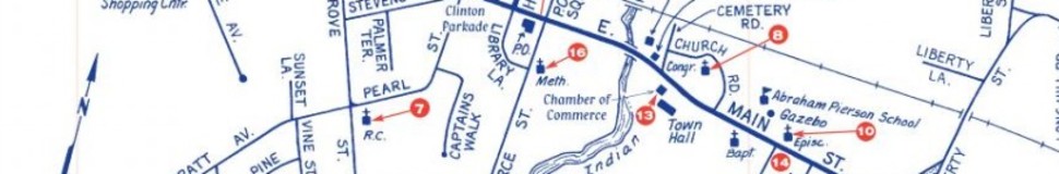 Clinton, CT Street Map, Clinton Road Map, Clinton Map