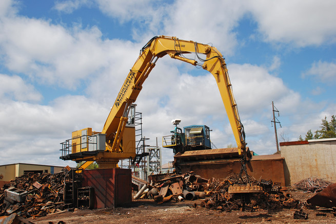 Builtrite Model 5600-SE | Material handling loaders for all needs