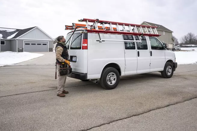 Adrian Steel ProLift Ladder Rack