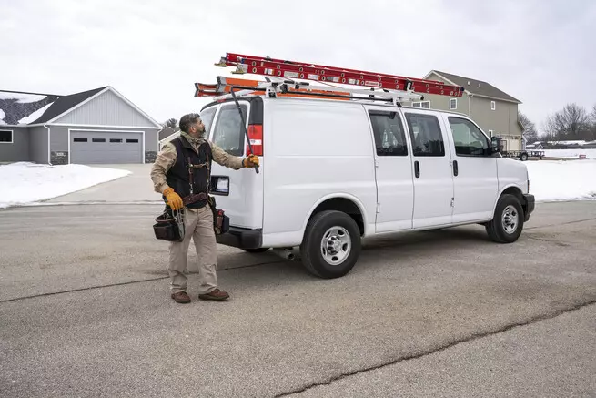 Adrian Steel ProLift Ladder Rack