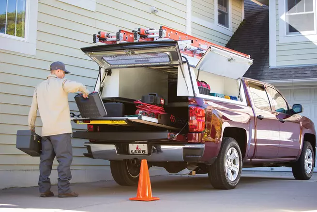 Leer DCC Contractor Aluminum Truck Caps