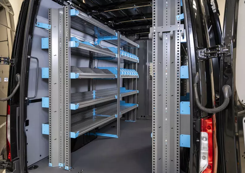 Adrian’s Next-Gen Shelving: Smarter Storage for Modern Work Vans