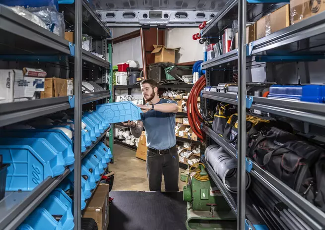 Plumber Van Equipment