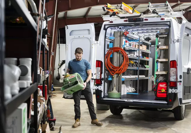 Plumber Van Equipment