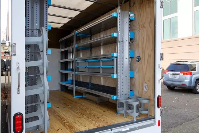 16" Deep Van Shelving