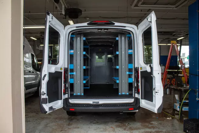 16" Deep Van Shelving