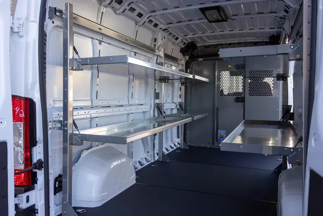 Adrian Delivery Van Folding Shelves