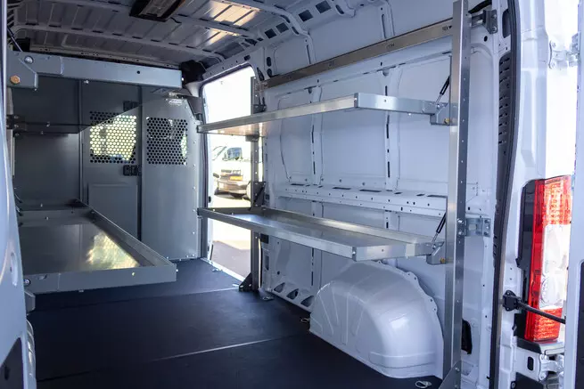 Adrian Delivery Van Folding Shelves