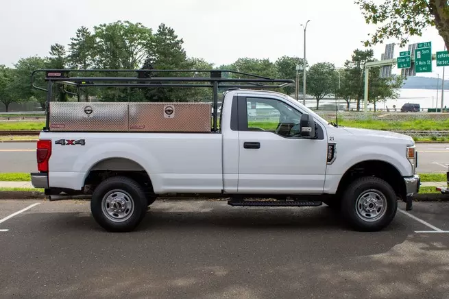 WEATHER GUARD Truck Rack with Steel Boxes