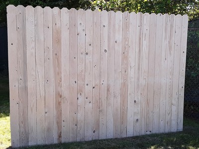 6ft x 8ft Fence Panels with 4" Boards Projects.