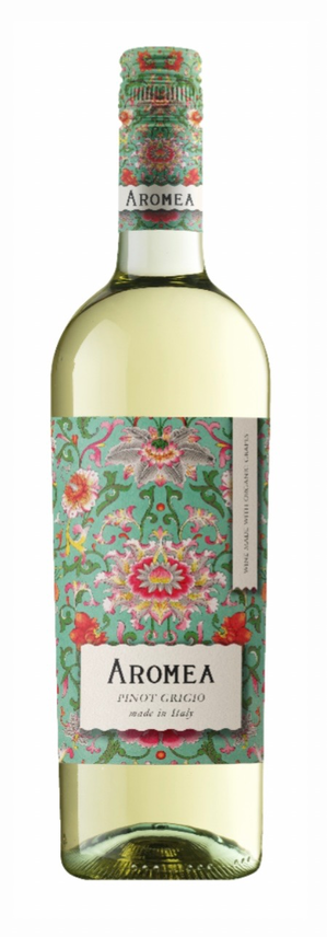 Aromea Pinot Grigio - Made with organic grapes • 90% Pinot Grigio / 10% Sauvignon Blanc