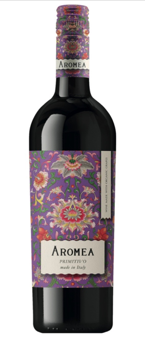 Aromea Primitivo 2023 - made with organic grapes • 100% Primitivo
