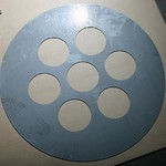 30" Disc Laser Cut 1/4" Plate Projects.