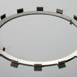 Lasercut 316 16 GA Stainless Steel Ring With Bent Tabs Projects.